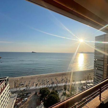Centro Primera Linea Con Piscina Apartment Benidorm Bagian luar foto