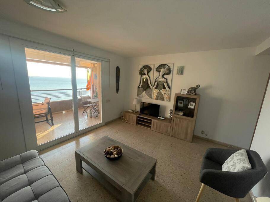 Centro Primera Linea Con Piscina Apartment Benidorm Bagian luar foto