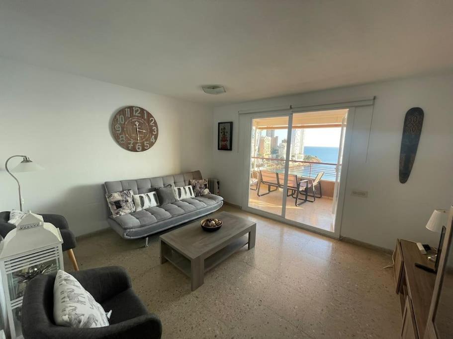 Centro Primera Linea Con Piscina Apartment Benidorm Bagian luar foto